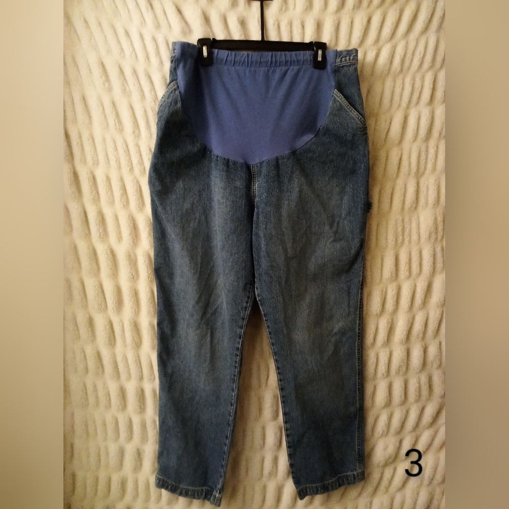 Motherhood maternity carpenter jeans